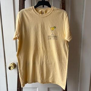 Surf Style Fort Lauderdale Soft Yellow Tee